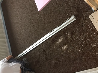 Ausgleichsch&uuml;ttung f&uuml;r Estrichplatten