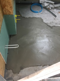 Bodenausgleich mit Estrich oder Bodenausgleichsmasse