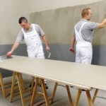 Fliesen verlegen buttering floating