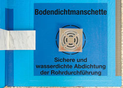 Manschette Boden von Otte Chemie f&uuml;r Abl&auml;ufe