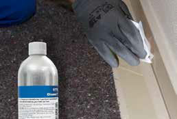 Silikonfugen reinigen