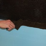 XPS D&auml;mmung mit Dickbeschichtung bestreichen