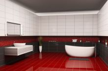 Fliesen im Badezimmer