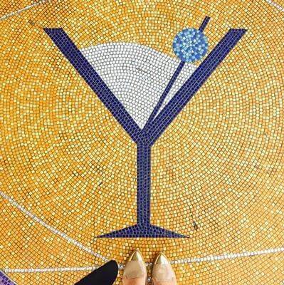 Fliesen f&uuml;r Cocktailbar