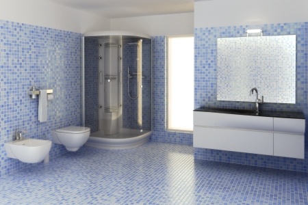 Mosaik im Bad