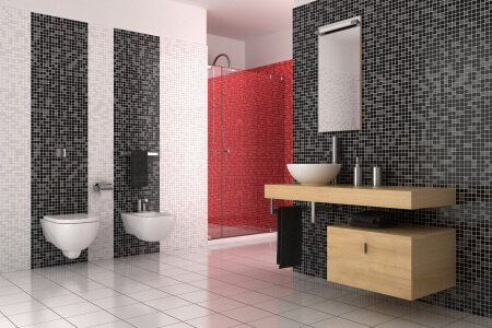 Mosaik im Bad