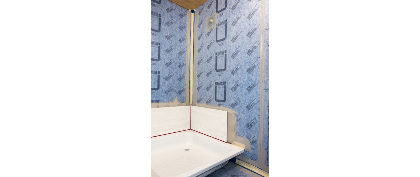 Dusche abdichten