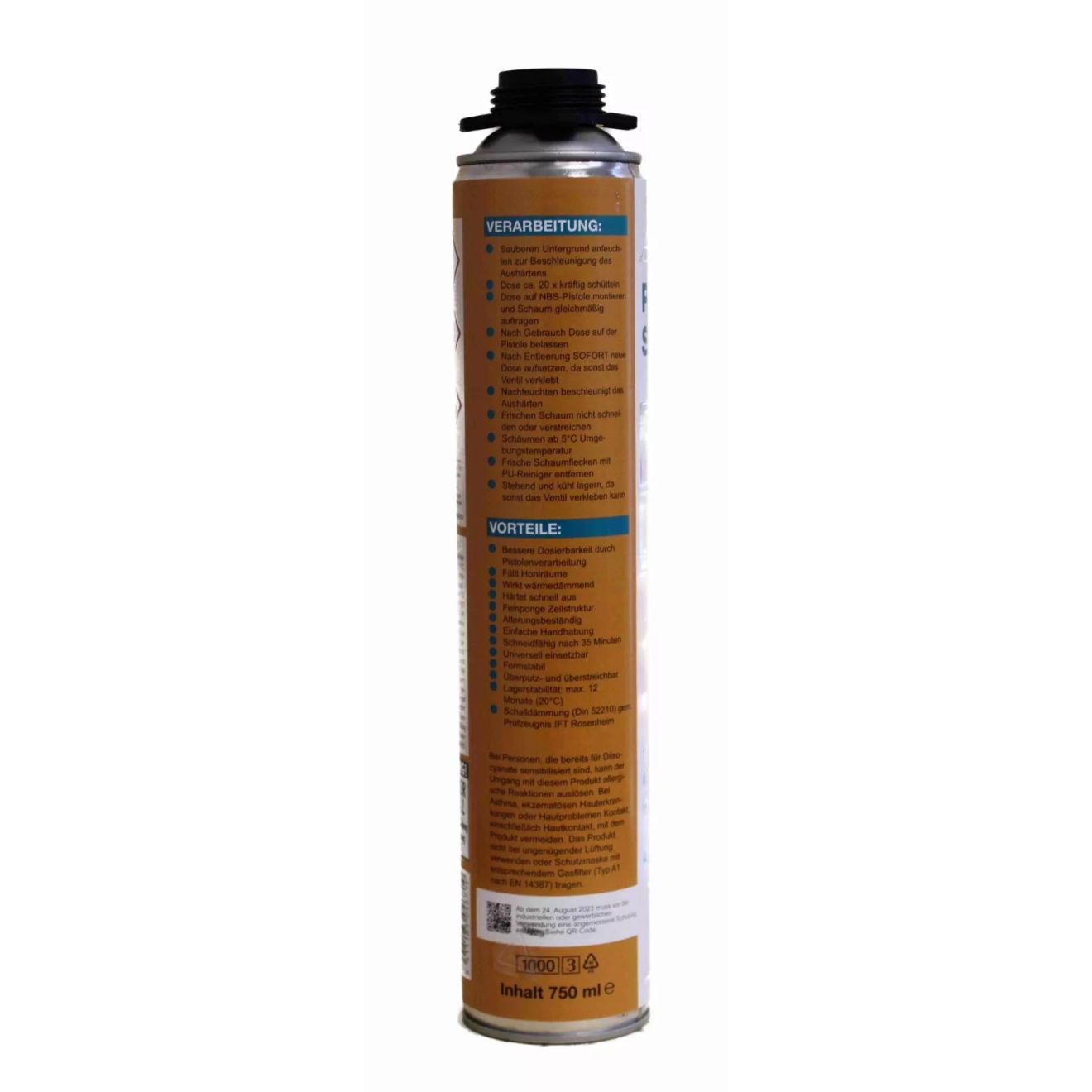 Pistolenschaum Bauschaum 750ml