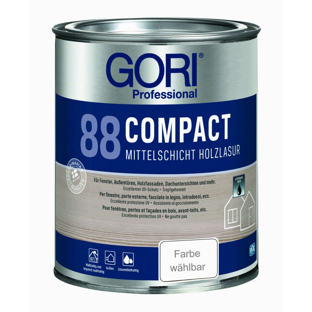 Gori 88 Mittelschicht Holzlasur 750ml
