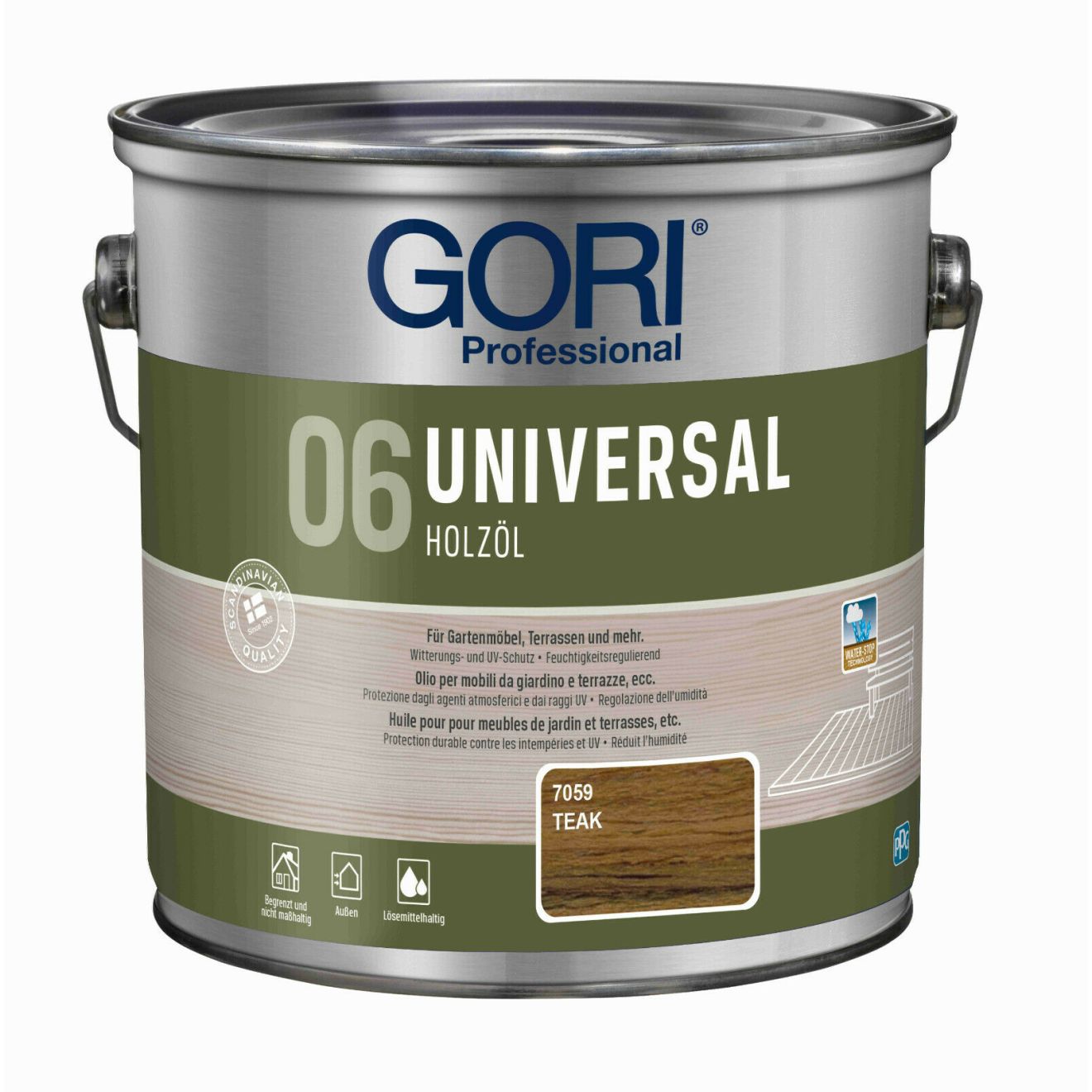 Gori 06 Universal Holzöl 2,5l teak