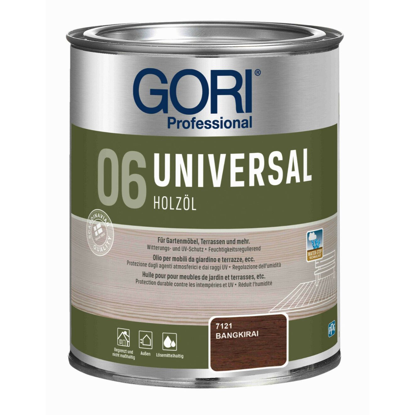 Gori 06 Universal Holzöl 750ml bangkirai
