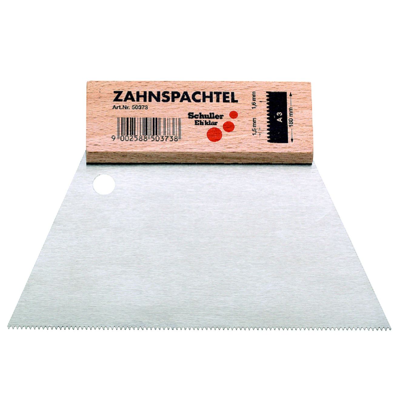 Kleberspachtel Zahnspachtel