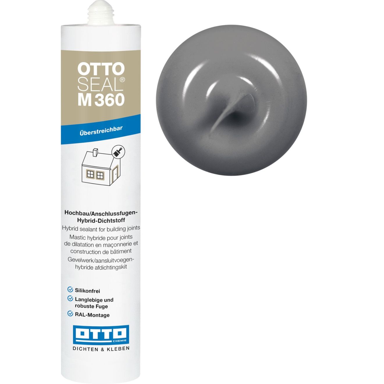 Ottoseal M360 graualuminium