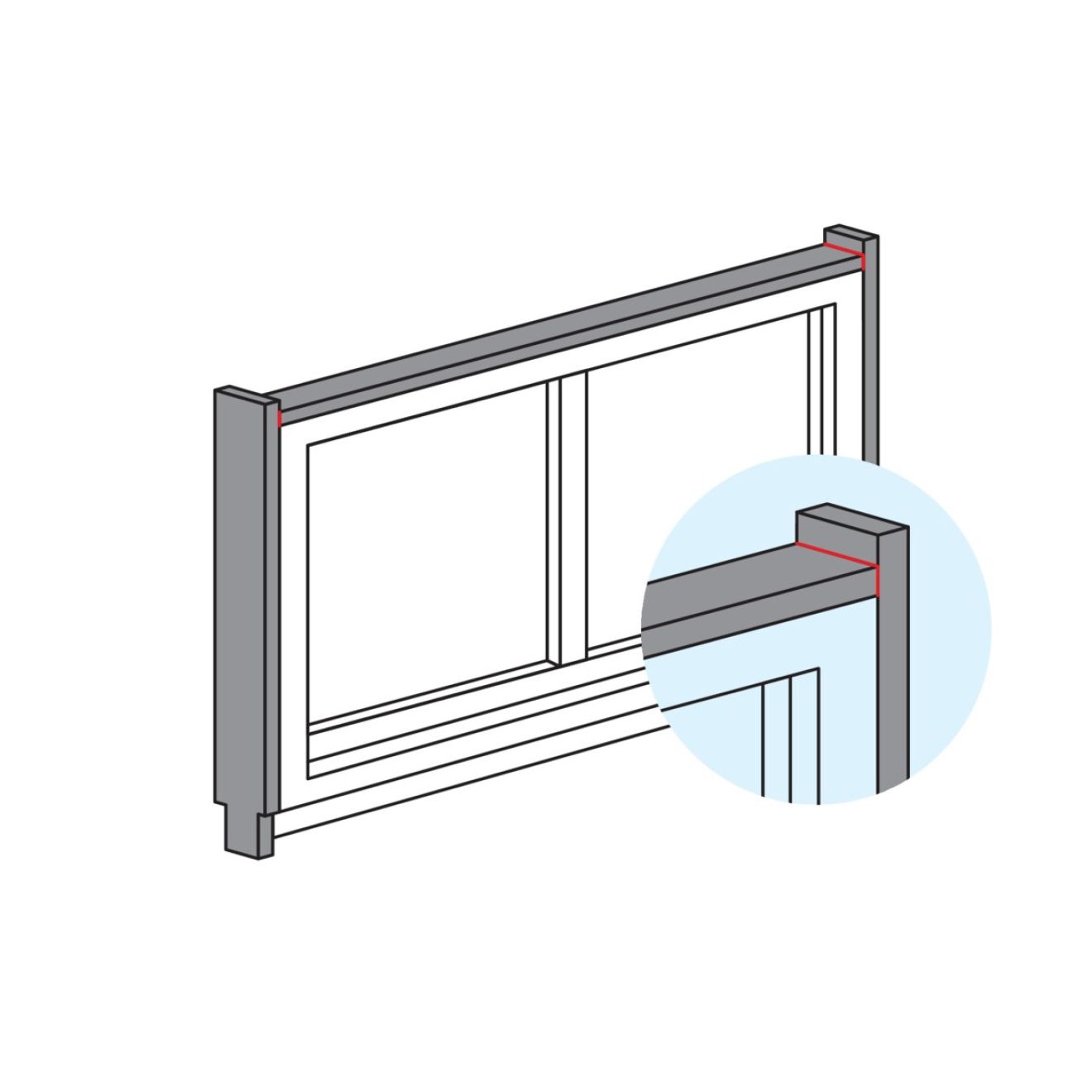 Fenster einbauen Schritt 4
