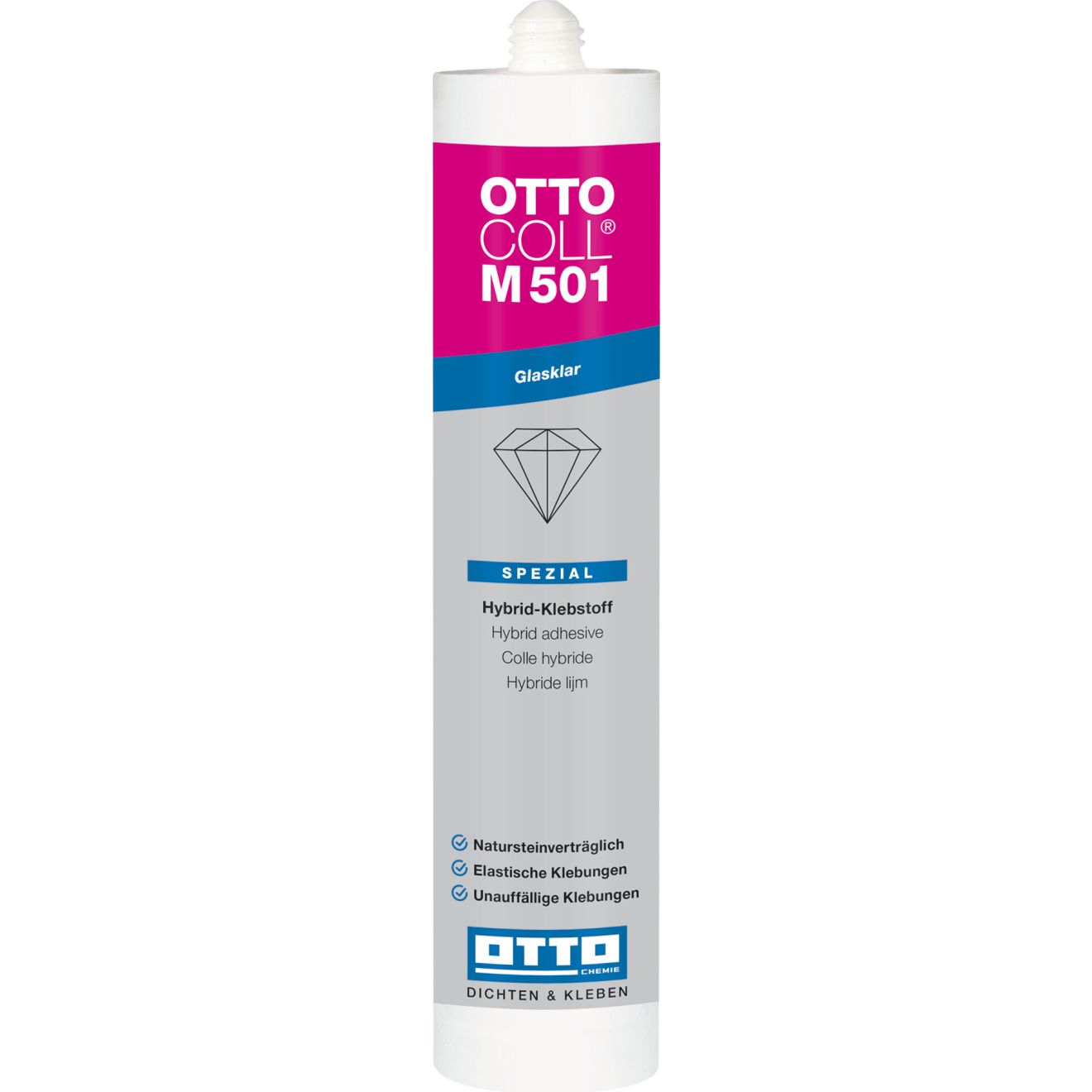 Ottocoll M501 glaskleber transparent