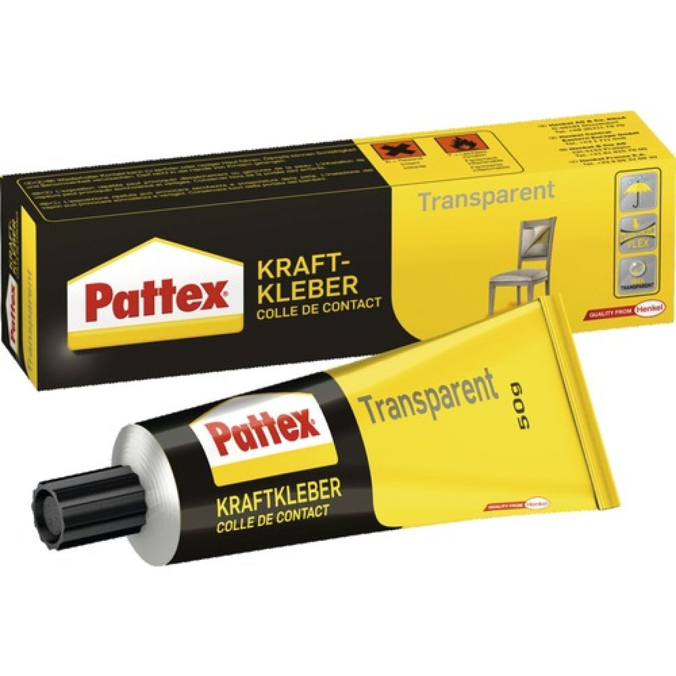 Pattex Kraftkleber Transparent