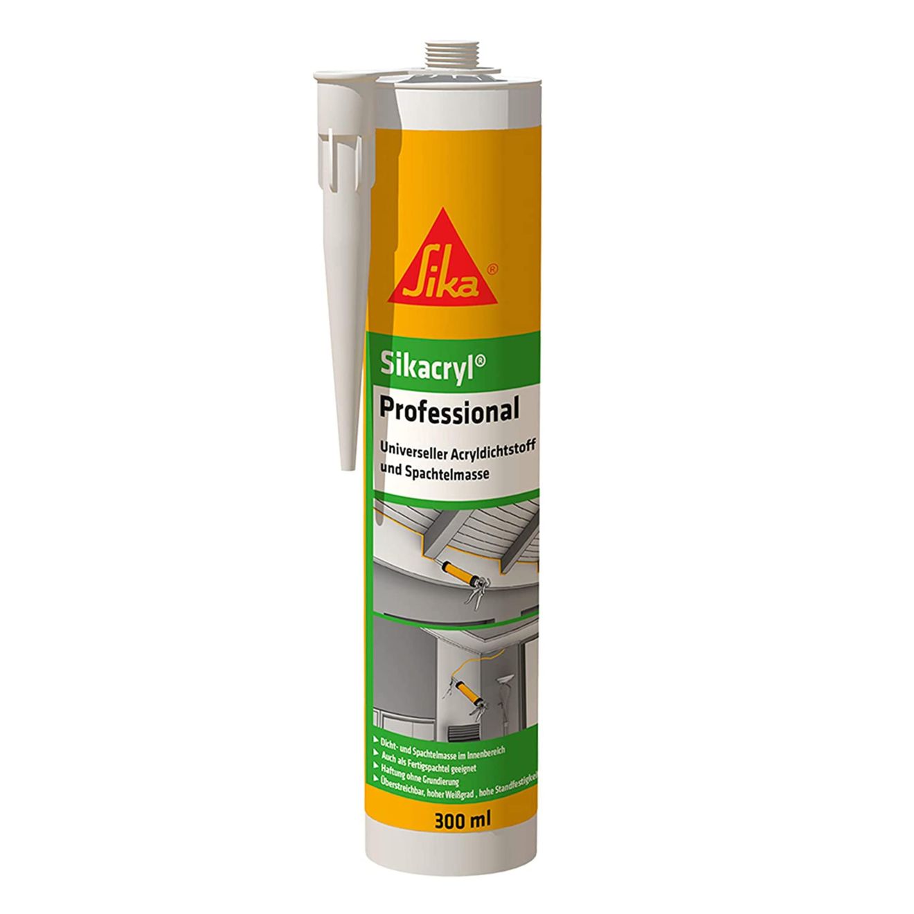 Sikacryl Professional weiss 300ml Kartusche