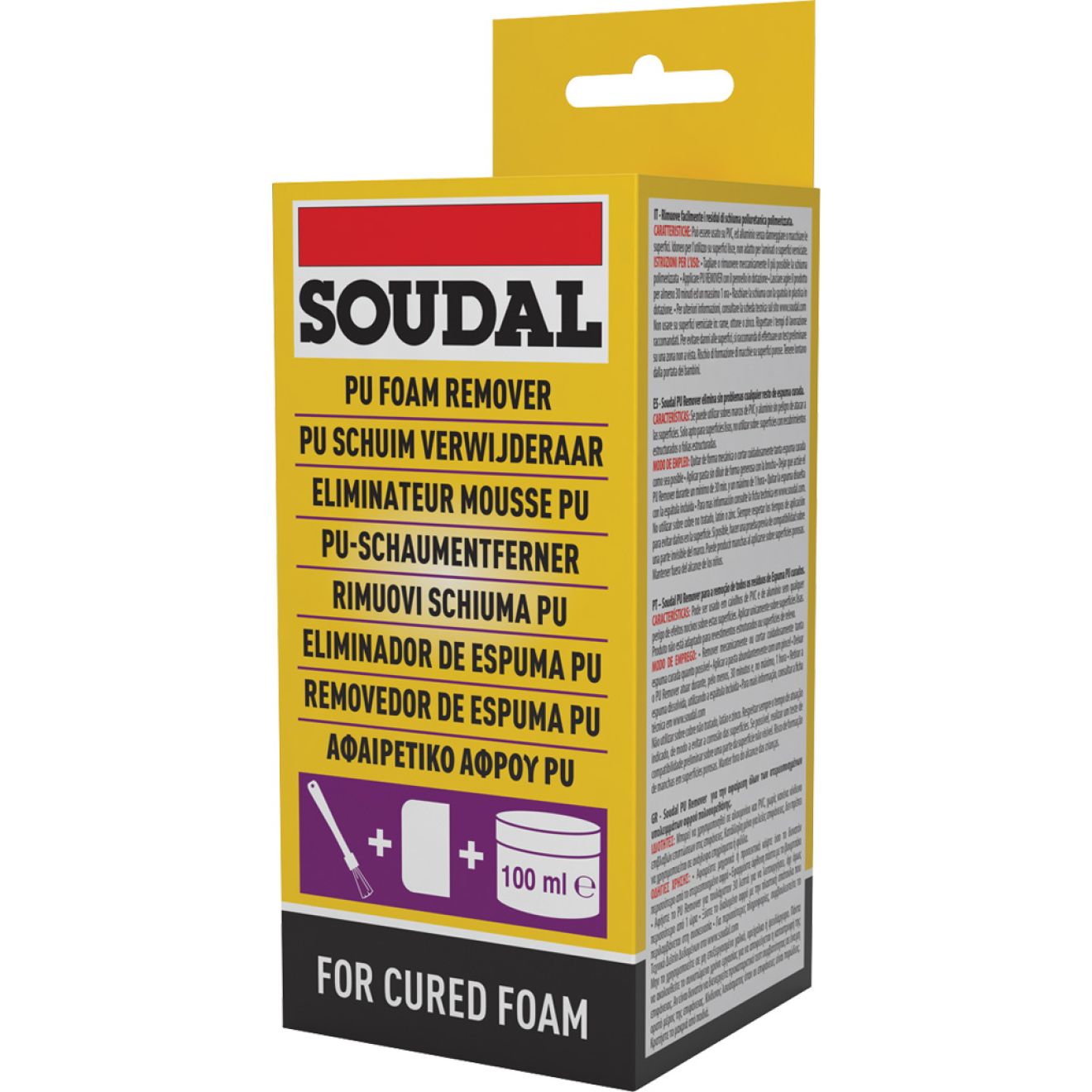 Soudal PU Schaum entferner