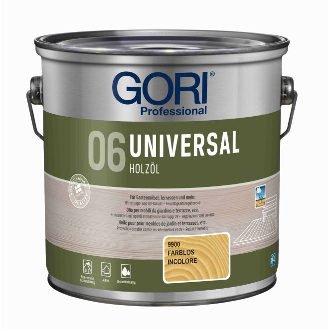 Gori 06 Universal Holzöl 2,5l farblos transparent