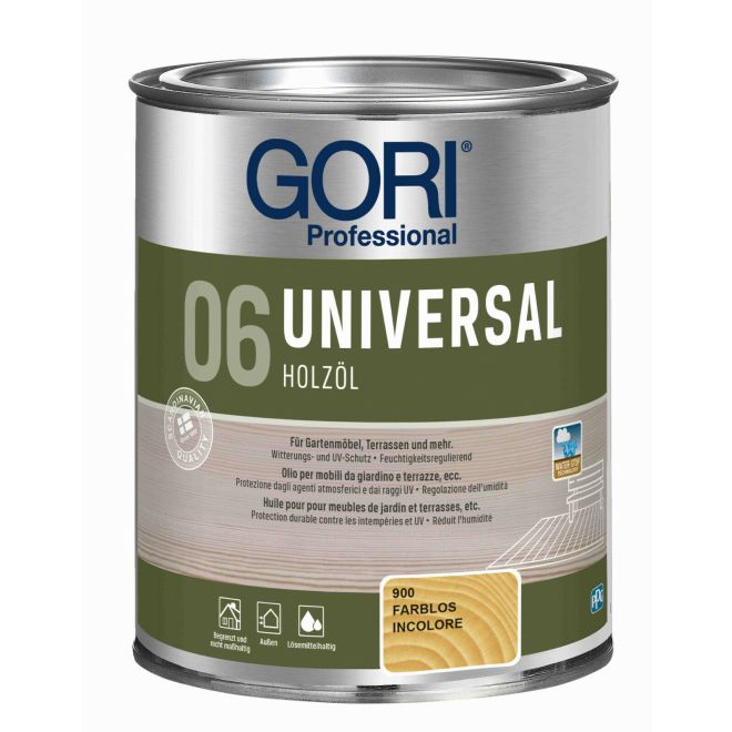 Gori 06 Universal Holzöl 750ml farblos transparent