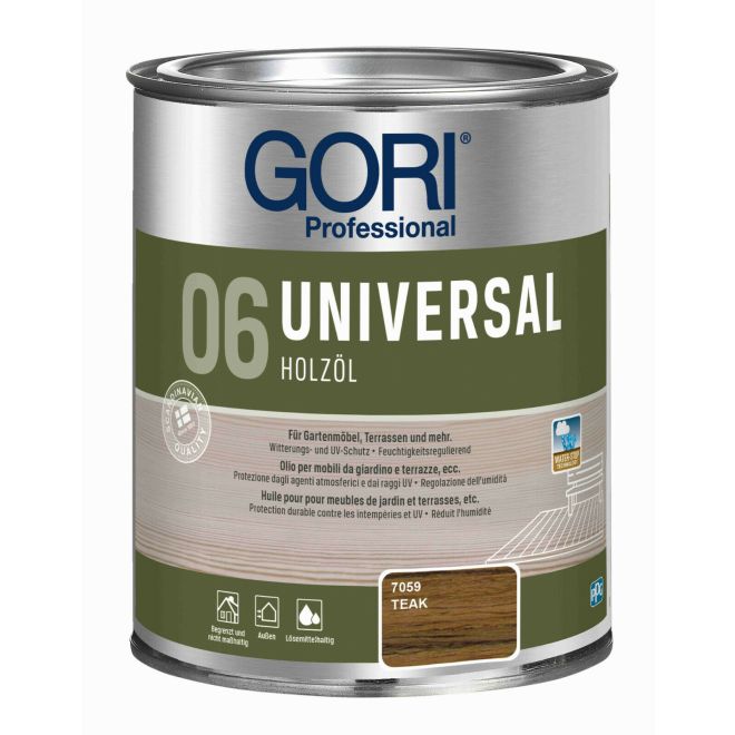 Gori 06 Universal Holzöl 750ml teak