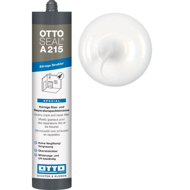 Ottoseal A215 Struktur Acryl weiß