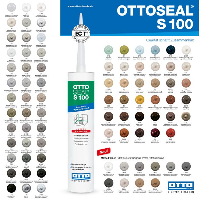 Ottoseal S100 Farbkarte