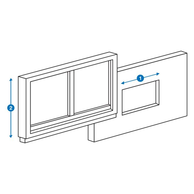 Fenster einbauen Schritt 1