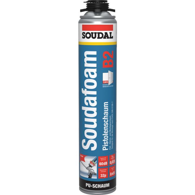 Soudafoam Gun B2 Soudal Pistolenschaum