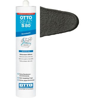 Ottoseal S80 matt gesandet betongrau