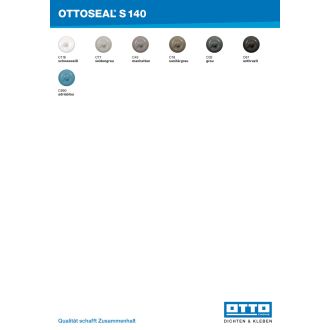 Ottoseal S140 Farbkarte