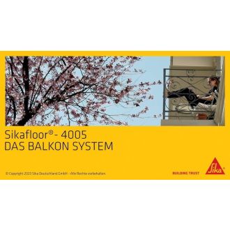 Sikafloor 4005 Balkon Abdichtung