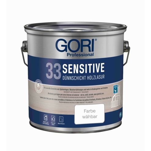Gori 33 Sensitiv Holzlasur 2,5L
