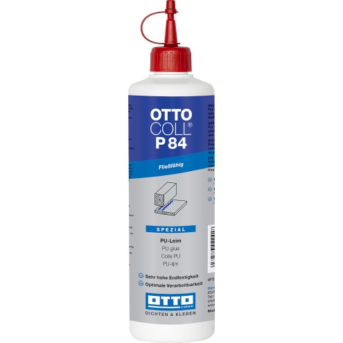 Ottocoll P84 Holzleim 500ml hellbeige