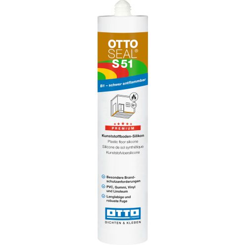 Ottoseal S51 PVC und Vinylboden Silikon