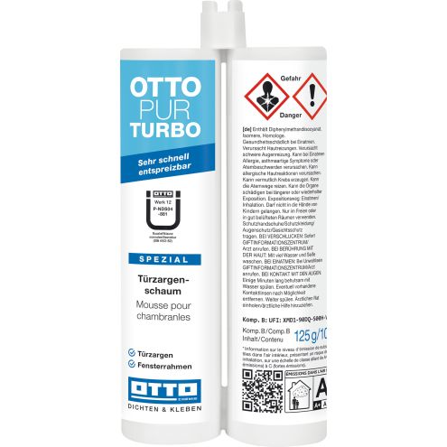 Ottopur Turbo Türzargenschaum 2x105ml