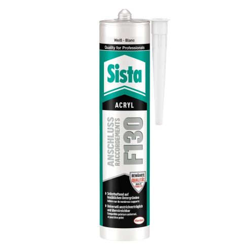Sista F130 Maleracryl weiss 300ml Kartusche