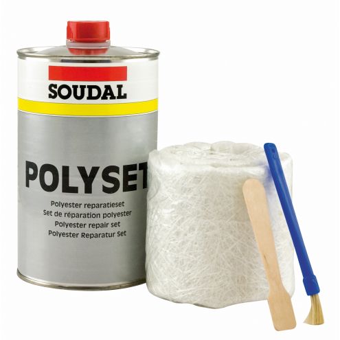 Soudal Polyset GFK reparieren