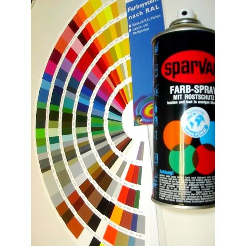 SPARVAR Farbspray Dosen Seidenmatt