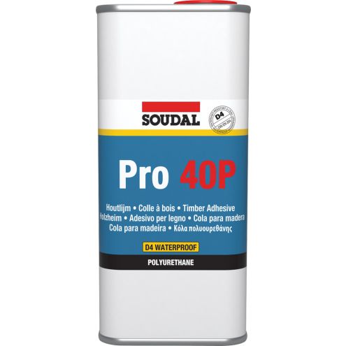 Holzleim Pro 40P PU Leim wasserfest (5l Kanister)